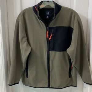 GAP Kids Full Zip Up Fleece Jacket Size XL (12)